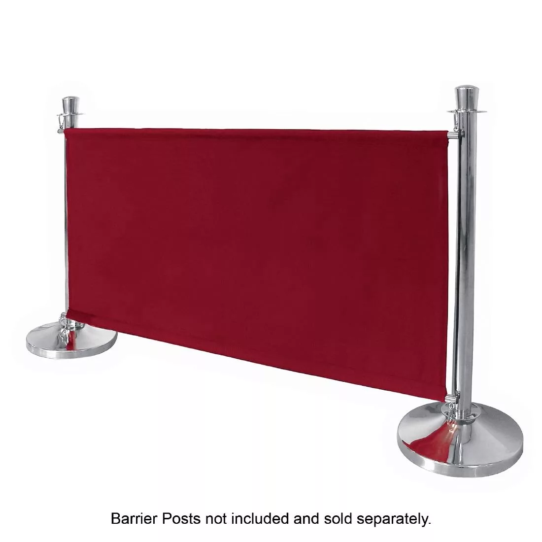 cf138_postsnotincluded.jpg Bolero Red Canvas Barrier - Image 1