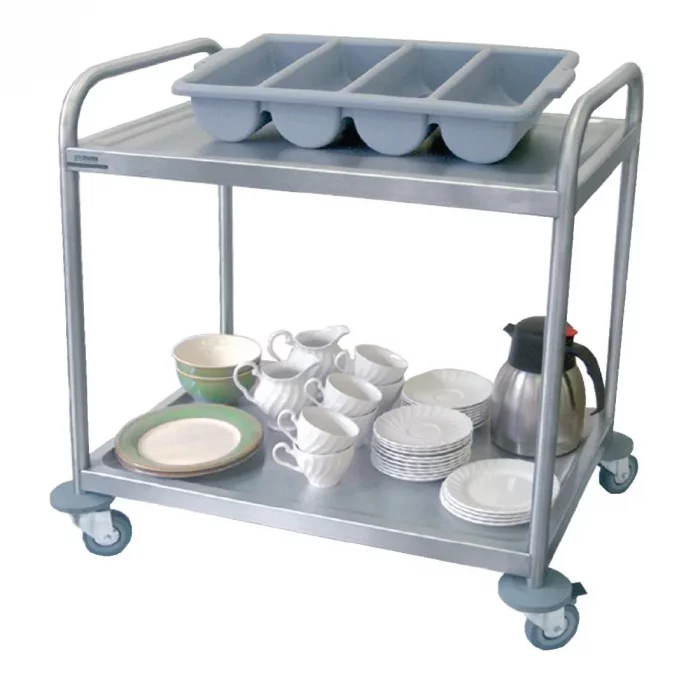 Craven 2 Tier Serving Trolley - Image 1