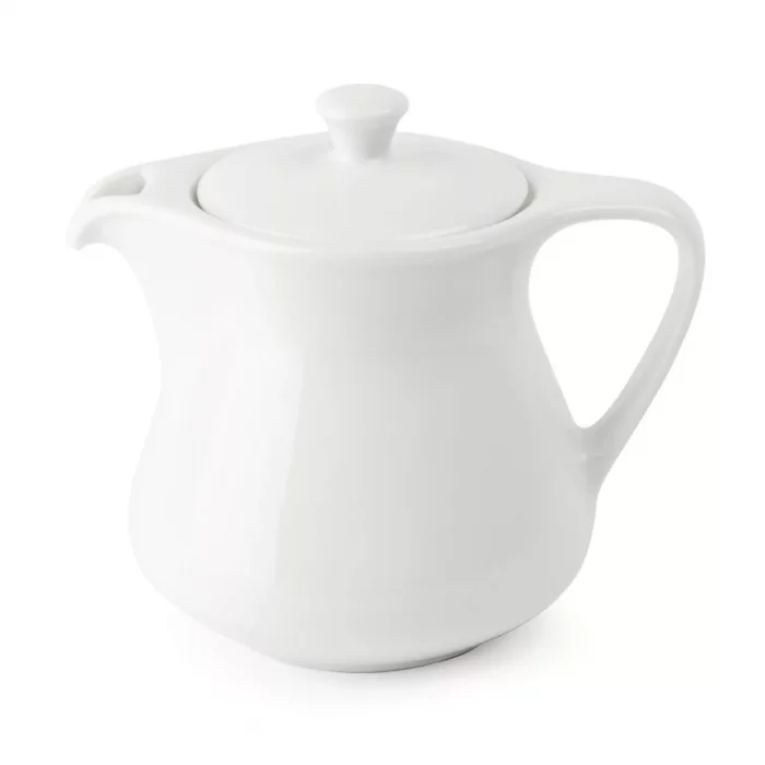 Royal Porcelain Classic White Teapots 300ml (Pack of 12) - Image 2