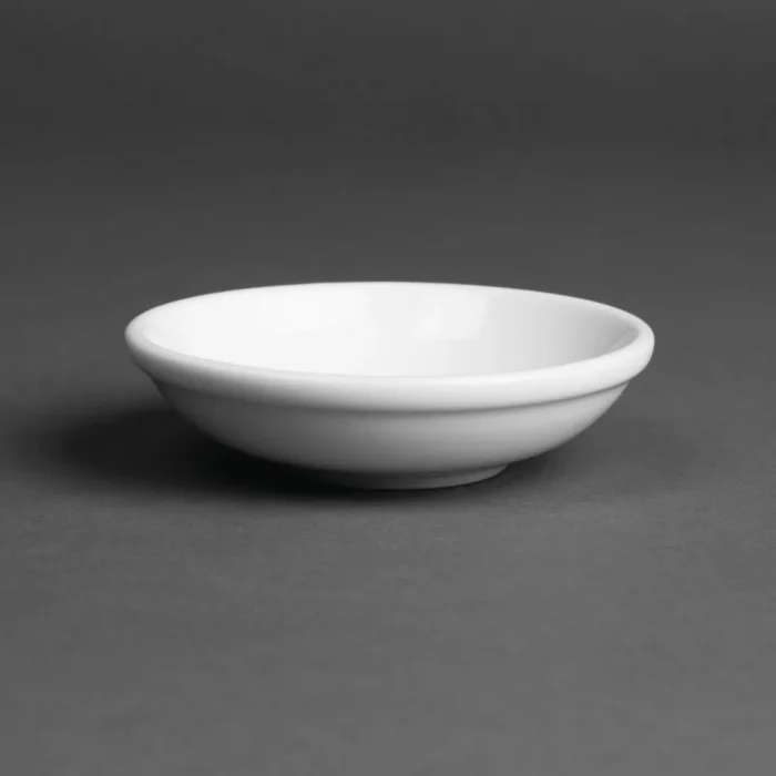 Royal Porcelain Kana Thick Sauce Dishes 85mm (Pack of 60) - Image 1