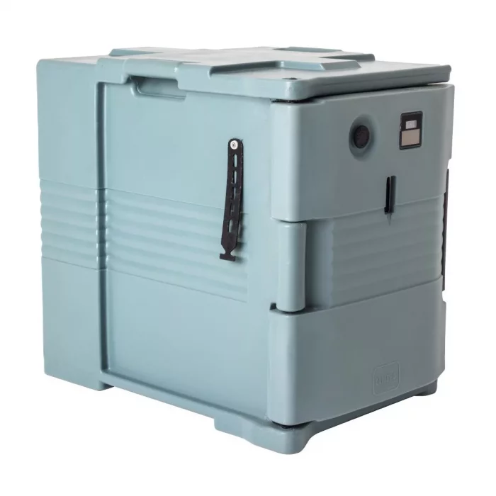 Cambro Heated Insulated Food Box Blue - Image 3