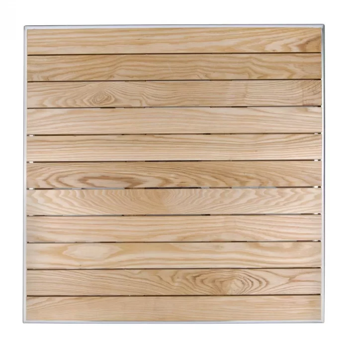 Bolero Square Ash Bistro Table Top 700mm - Image 2