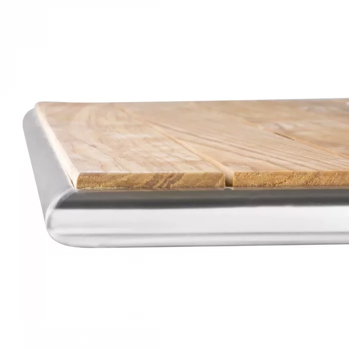 Bolero Square Ash Bistro Table Top 700mm - Image 5
