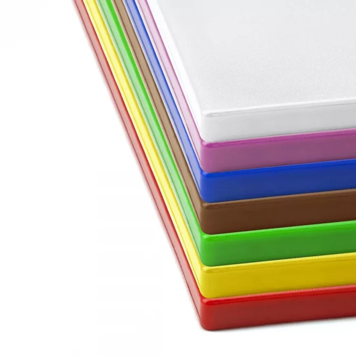 Hygiplas Low Density Chopping Board Set Large 600x450x20mm (Pack of 7) - Image 3