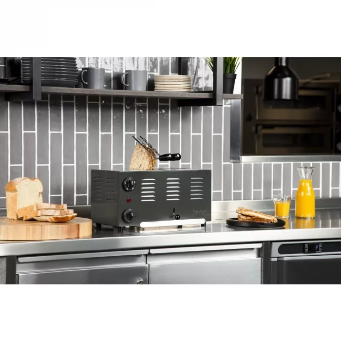 Rowlett Regent 4 Slot Toaster Quartz Grey with 2x Additional Elements - Image 3
