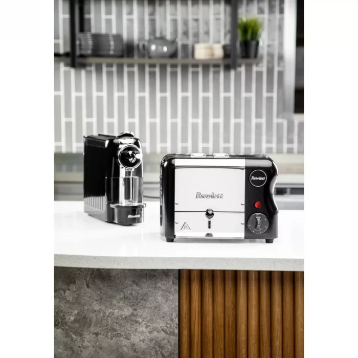 Rowlett Esprit 2 Slot Toaster Jet Black w/2 Additional Elements & Sandwich Cage - Image 2