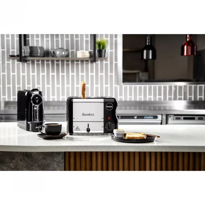 Rowlett Esprit 2 Slot Toaster Jet Black w/2 Additional Elements & Sandwich Cage - Image 5