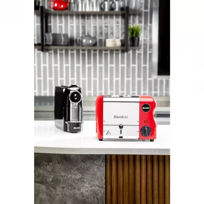 Rowlett Esprit 2 Slot Toaster Traffic Red w/2 Additional Elements & Sandwich Cage - Image 3
