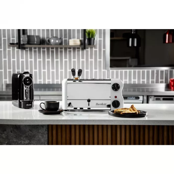 Rowlett Esprit 4 Slot Toaster White w/2x Additional Elements & Sandwich Cage - Image 3