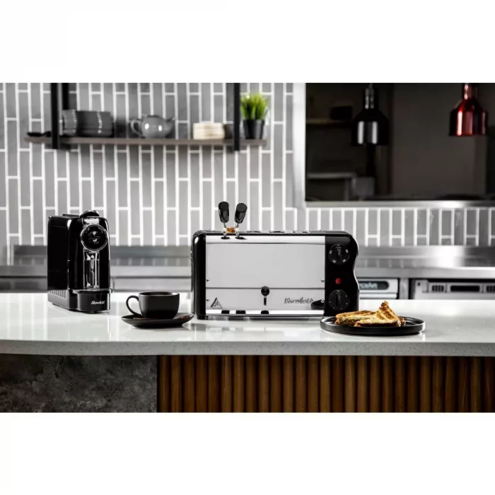 Rowlett Esprit 4 Slot Toaster Jet Black w/2x Additional Elements & Sandwich Cage - Image 2