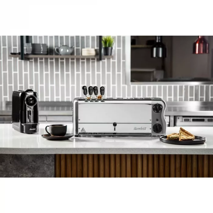 Rowlett Esprit 6 Slot Toaster Chrome w/2x Additional Elements & Sandwich Cage - Image 4