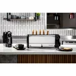 Rowlett Esprit 6 Slot Toaster Jet Black w/2x Additional Elements & Sandwich Cage - Image 4