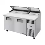 True 2 Door Pizza Prep Table TPP-67-HC