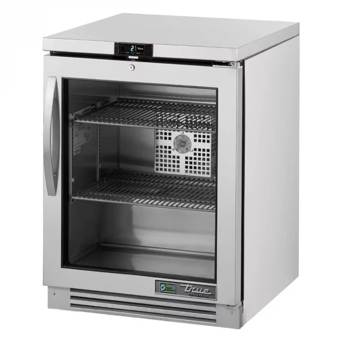 True 1 Glass Hinged Door Under Counter Fridge TUC-24G-HC-FGD01 - Image 1