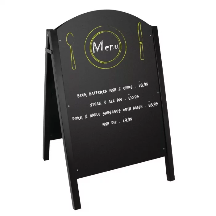 Olympia Metal Framed Pavement Board 1040 x 600mm - Image 2