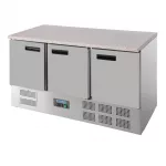 Polar G-Series 3 Door Counter Fridge with Granite Work Top 368Ltr - Image 6