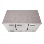 Polar G-Series 3 Door Counter Fridge with Granite Work Top 368Ltr - Image 8