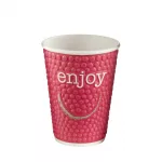 Huhtamaki Enjoy Double Wall Disposable Hot Cups 340ml / 12oz (Pack of 680) - Image 7