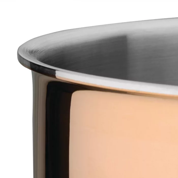 Vogue Copper Tri-Wall Sauté Pan 24cm - Image 6