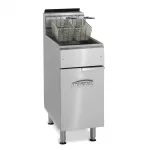 Imperial Single Tank Twin Basket Free Standing Propane Gas Fryer IFS-40-OP - Image 2