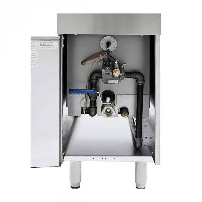 Imperial Single Tank Twin Basket Free Standing Natural Gas Fryer IFS-40-OP - Image 5