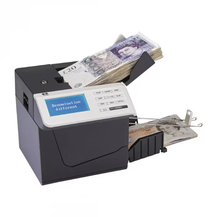 ZZap D50i Banknote Counter 250notes/min - 8 currencies - Image 1