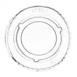 Vegware Compostable Cold Portion Pot Lids 28ml / 1oz (Pack of 5000)