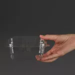 Vegware Compostable PLA Hinged-Lid Deli Containers 473ml / 16oz (Pack of 300) - Image 4