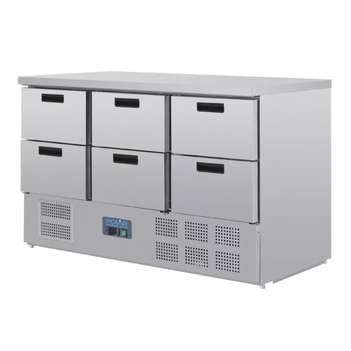 Polar G-Series Six Drawer Counter Fridge - Image 5