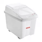 Araven Transparent Mobile Ingredient Bin 100Ltr - Image 2