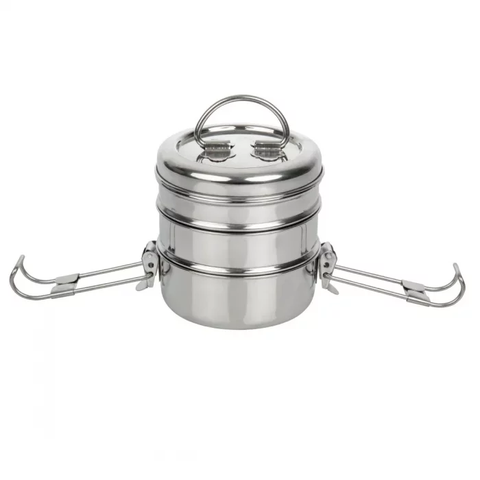 Utopia 3 Tier Tiffin Tin 115mm (Pack of 6) - Image 3