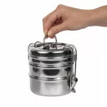 Utopia 3 Tier Tiffin Tin 115mm (Pack of 6) - Image 5
