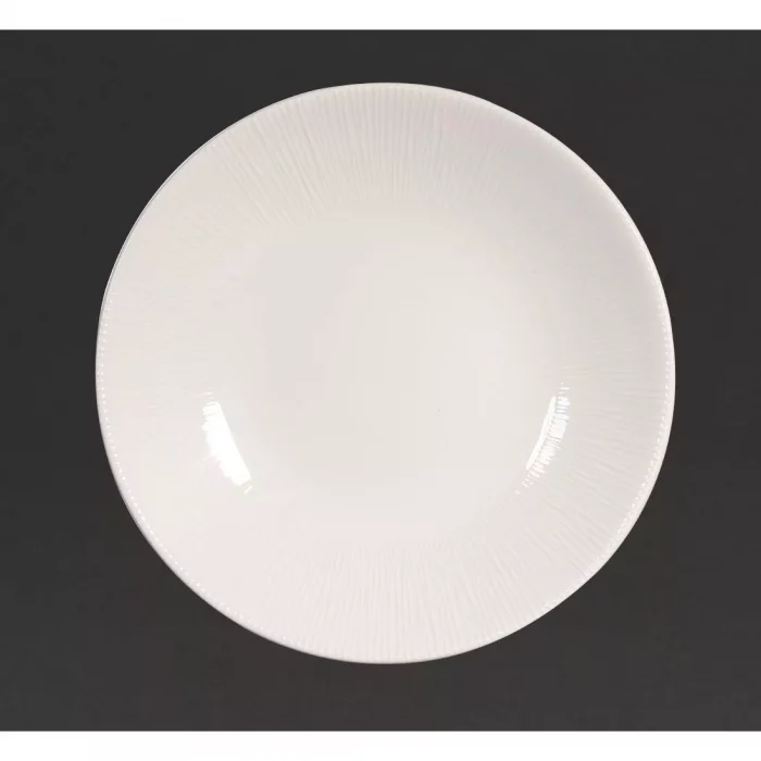 Churchill Bamboo Coupe Plate 225mm (Pack of 12) - Image 1