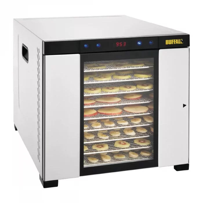 Buffalo 10 Tray Stainless Steel Food Dehydrator - Image 3