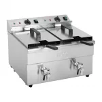 Buffalo Twin Tank Induction Fryer 2x3kW - Image 2
