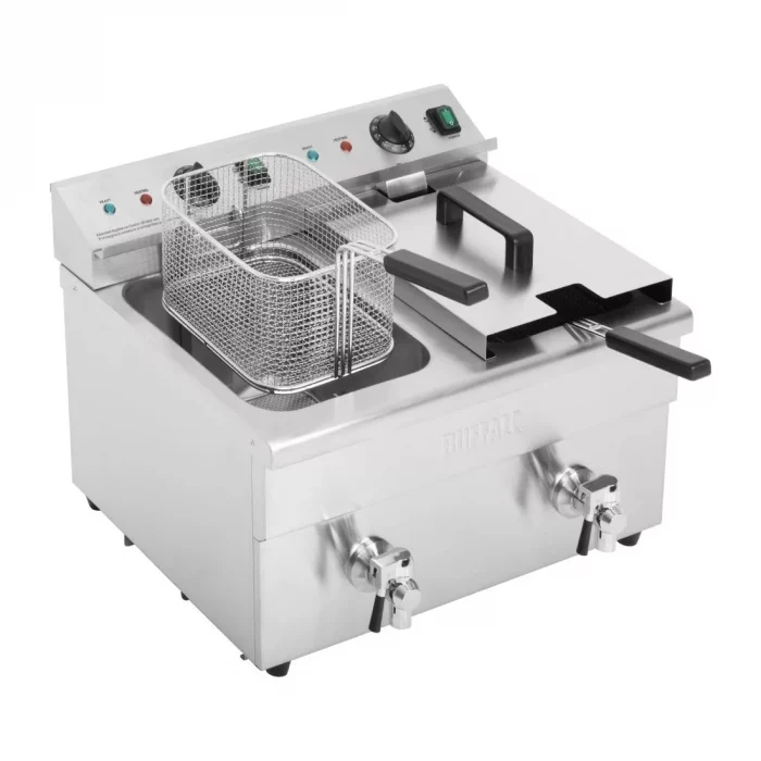 Buffalo Twin Tank Induction Fryer 2x3kW - Image 4