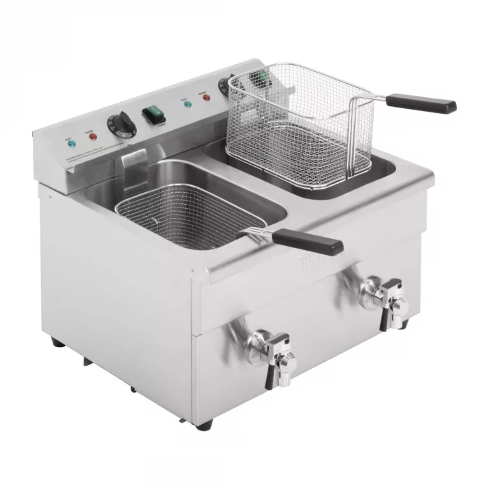 Buffalo Twin Tank Induction Fryer 2x3kW - Image 5