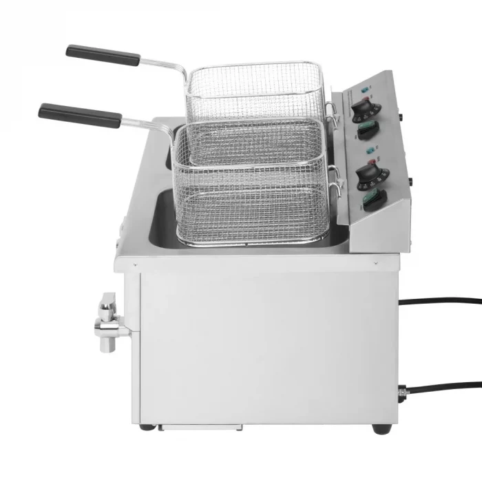 Buffalo Twin Tank Induction Fryer 2x3kW - Image 8