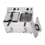 Buffalo Twin Tank Induction Fryer 2x3kW - Image 9