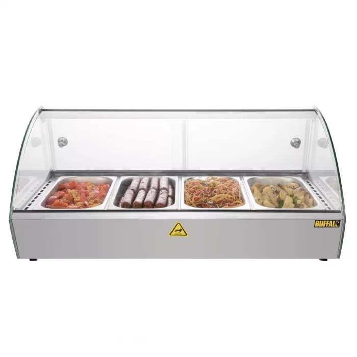 Buffalo Countertop Heated Food Display 800mm - Image 2