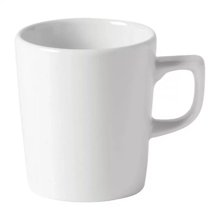 Utopia Titan Latte Mugs White 340ml (Pack of 24) - Image 1
