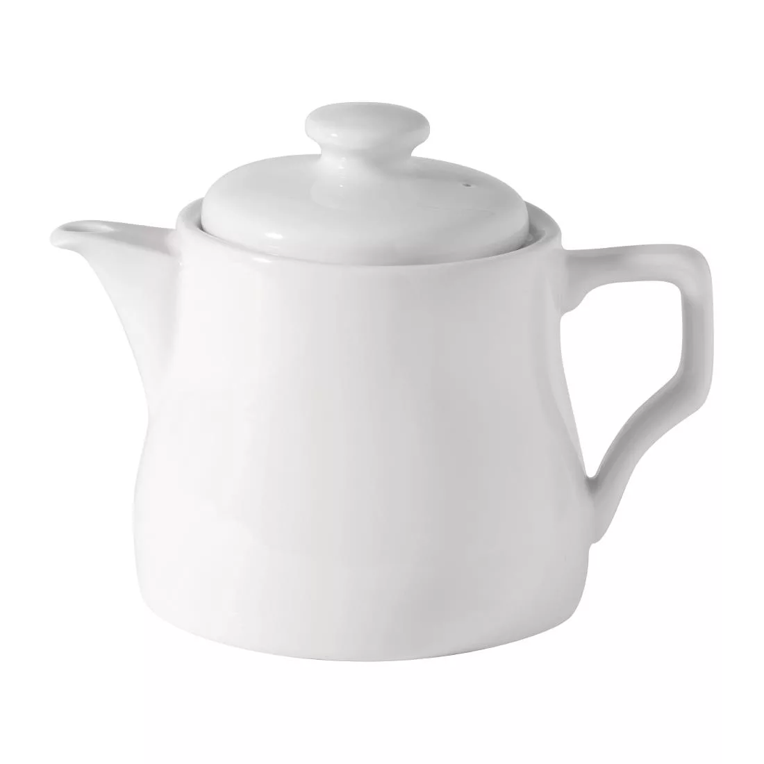 cw324_teapot.jpg Utopia Titan Teapots White 460ml (Pack of 6) - Image 1