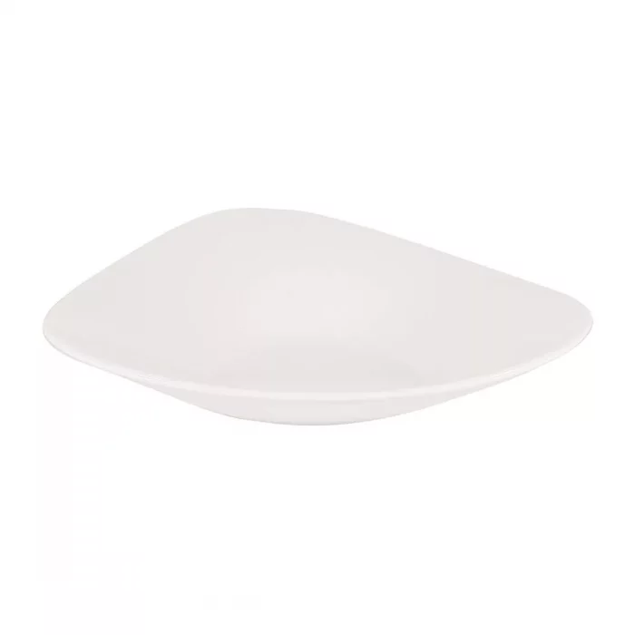 Churchill Lotus Triangular Shallow Bowls White 238mm (Pack of 12) - Image 4
