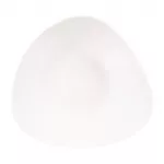 Churchill Lotus Triangular Shallow Bowls White 278mm (Pack of 12) - Image 2