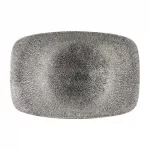 Churchill Studio Prints Raku Rectangular Plates Quartz Black 245 x 355mm (Pack of 6)