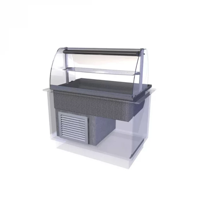 Designline Drop In Chilled Deli Serve Over Counter 1525mm - Image 1