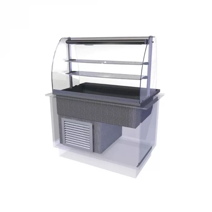 Designline Cold Multi Level Deli Assisted Service 1175mm - Image 1
