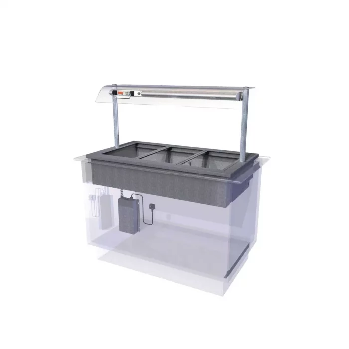 Designline Drop In Dry Heat Bain Marie HBM3 - Image 1