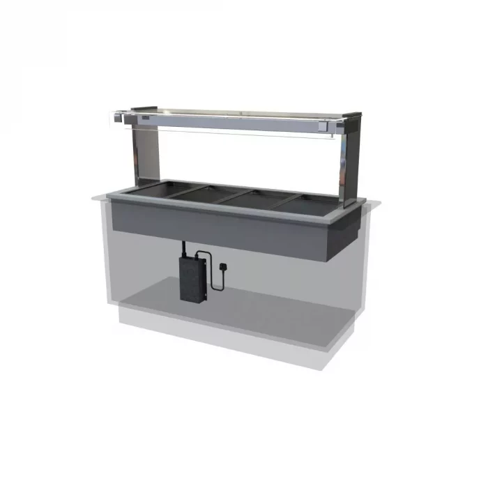 Kubus Drop In Dry Heat Bain Marie KHBM4 - Image 1