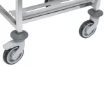 Matfer Bourgeat 12 Tray Cafeteria Trolley Grey - Image 6